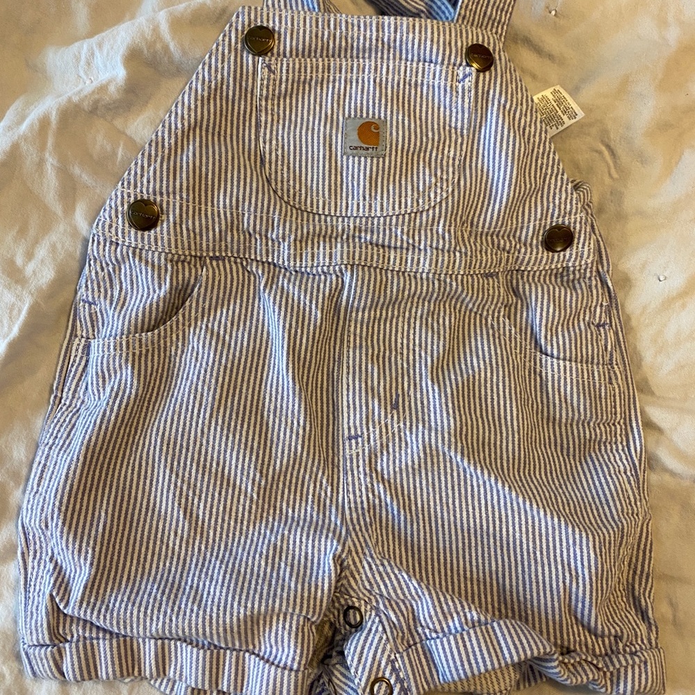 Toddler Carhartt Bib Overalls Shorts